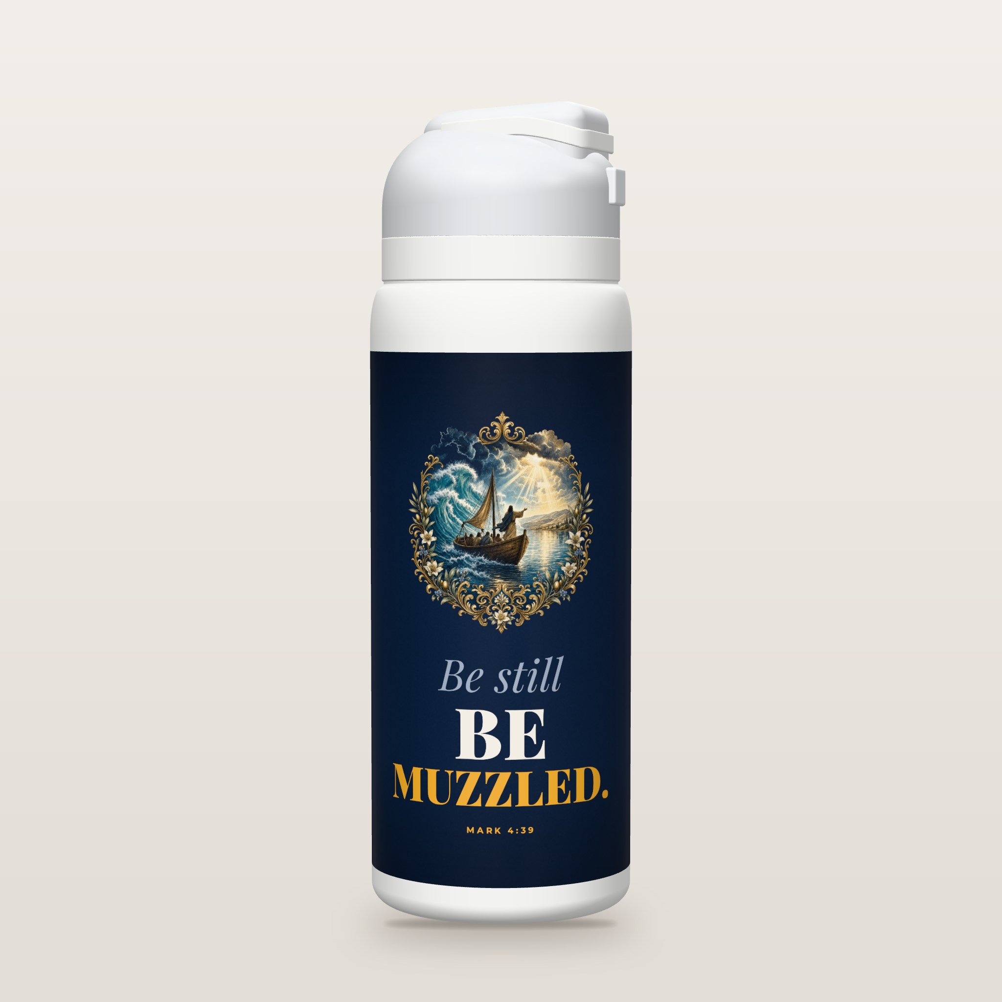 Be Muzzled study bottle