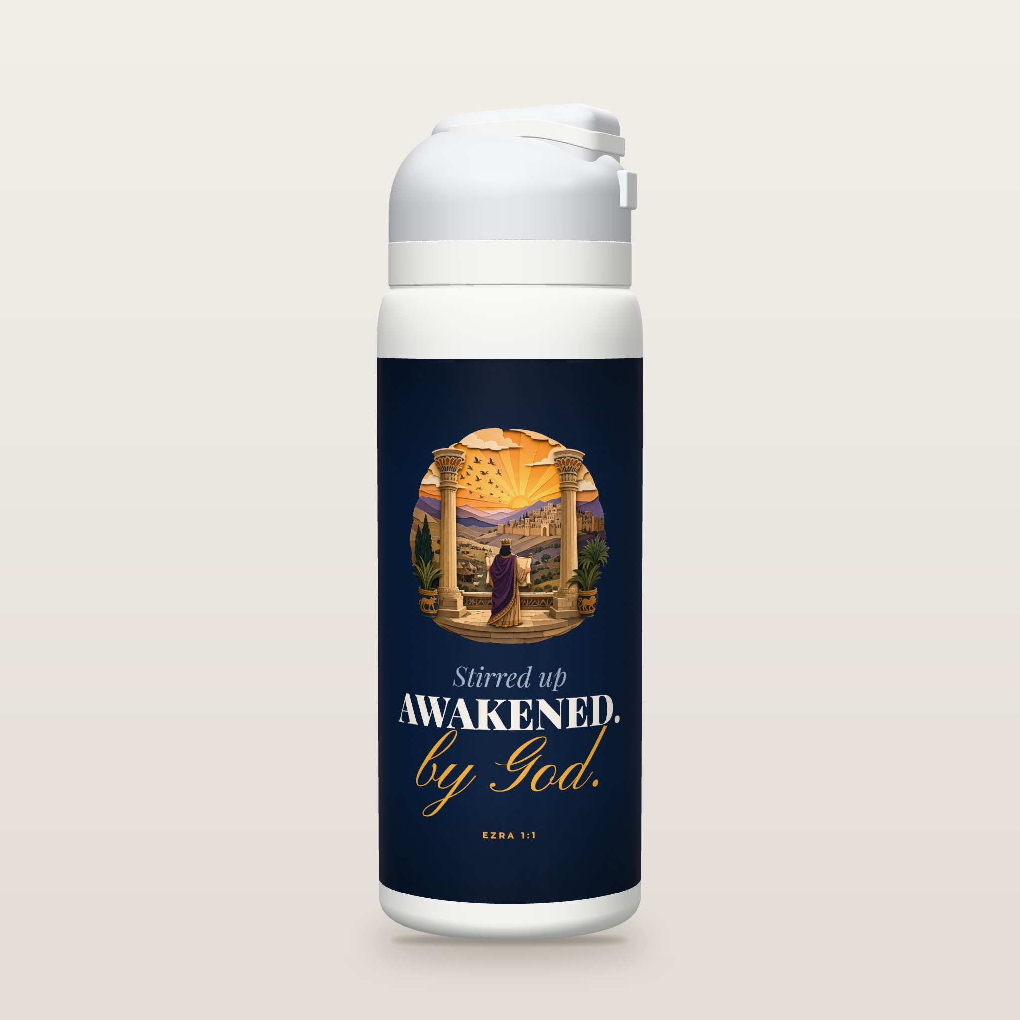 Stirred Awake study bottle