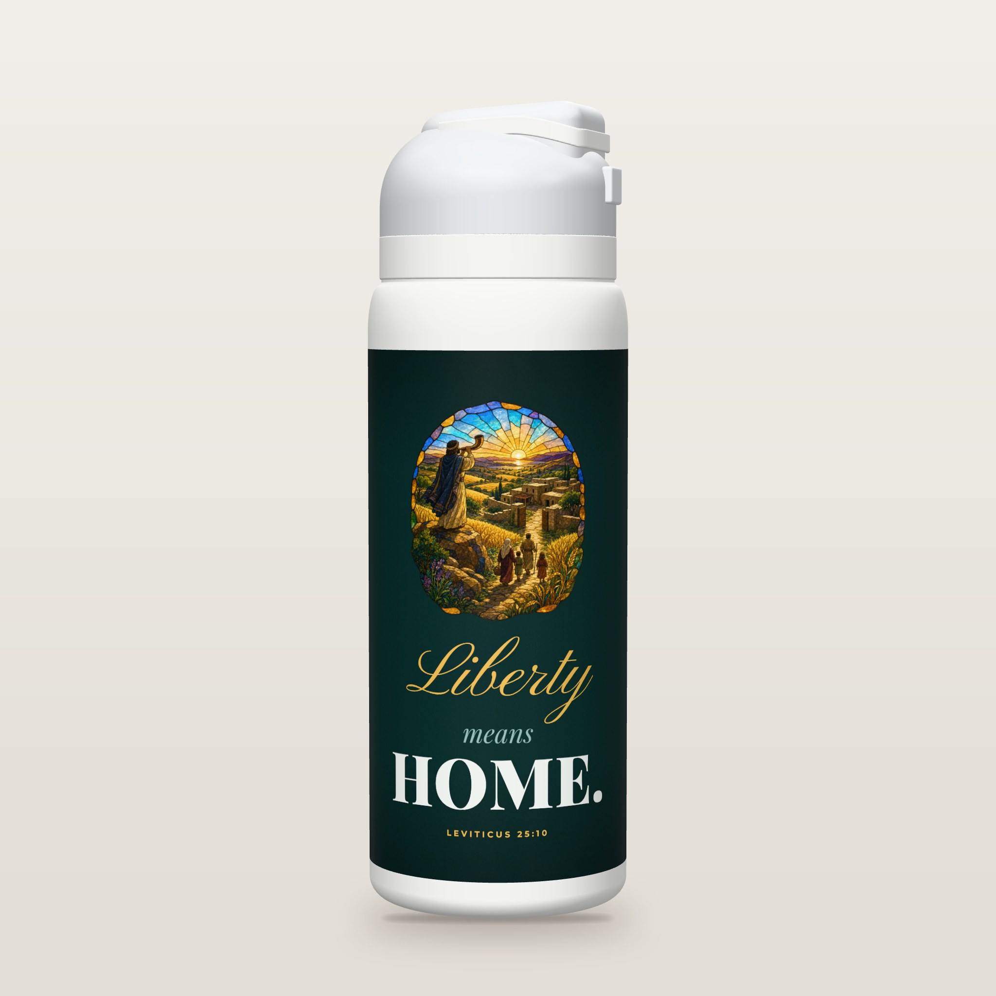 Liberty Means Home study bottle