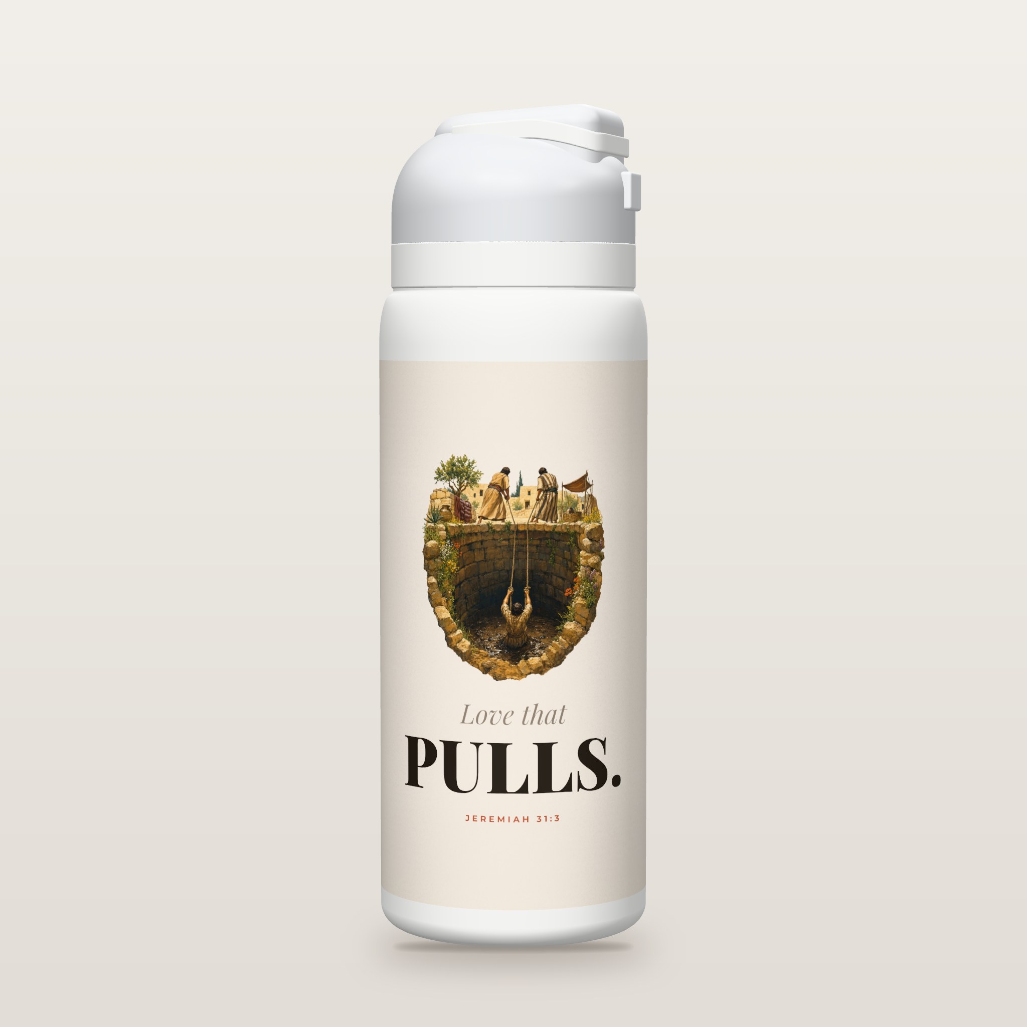 Love That Pulls study bottle