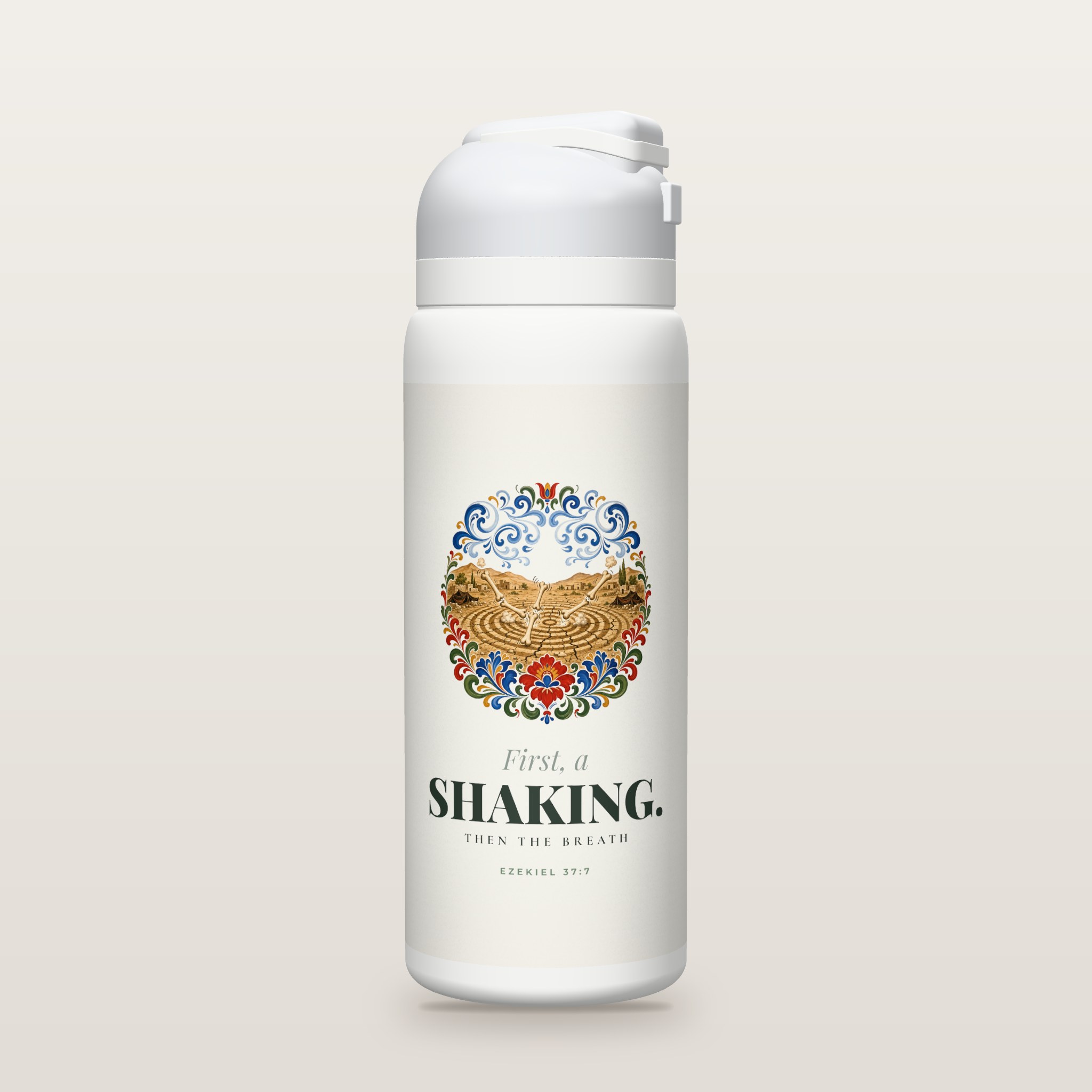 First, a Shaking study bottle