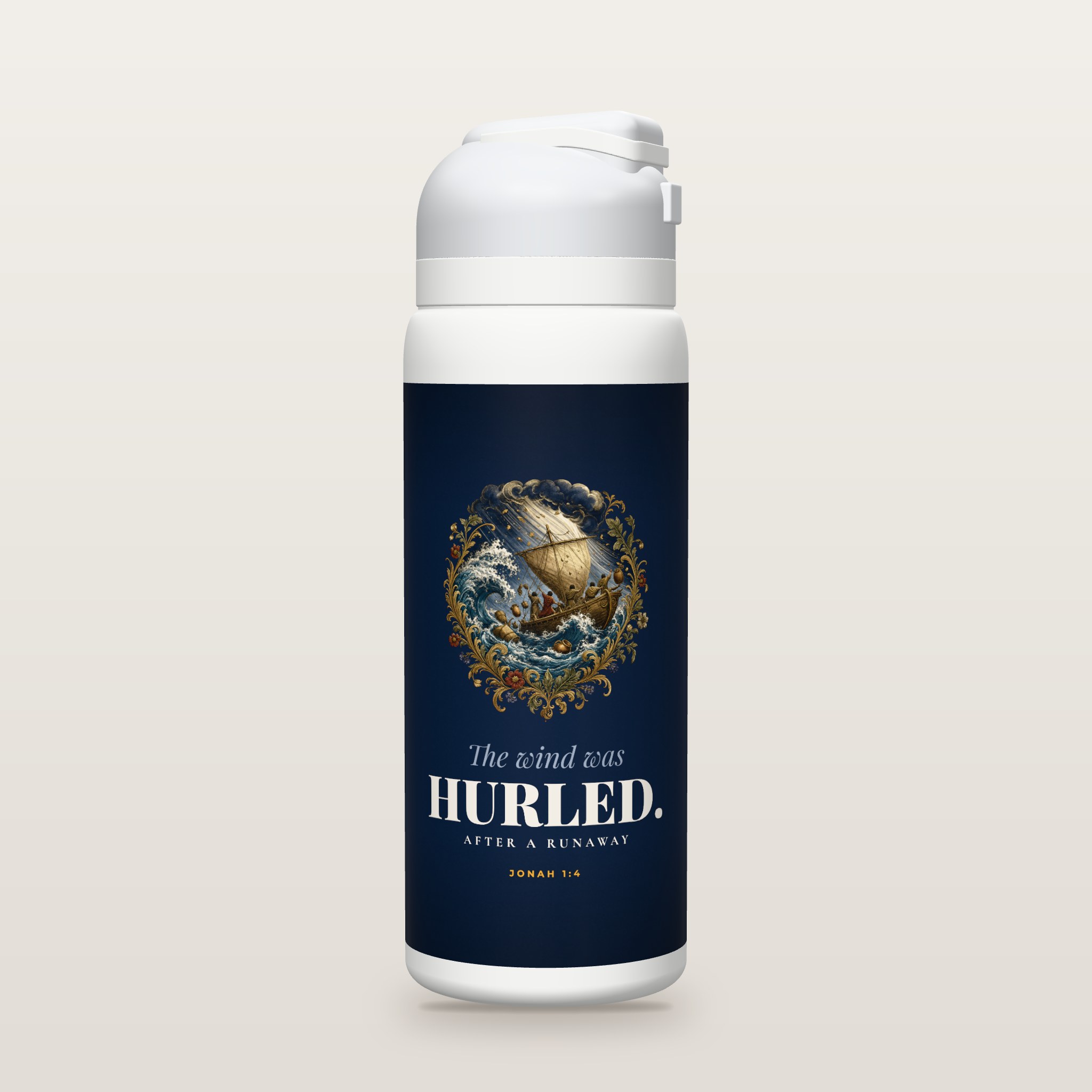 Hurled study bottle