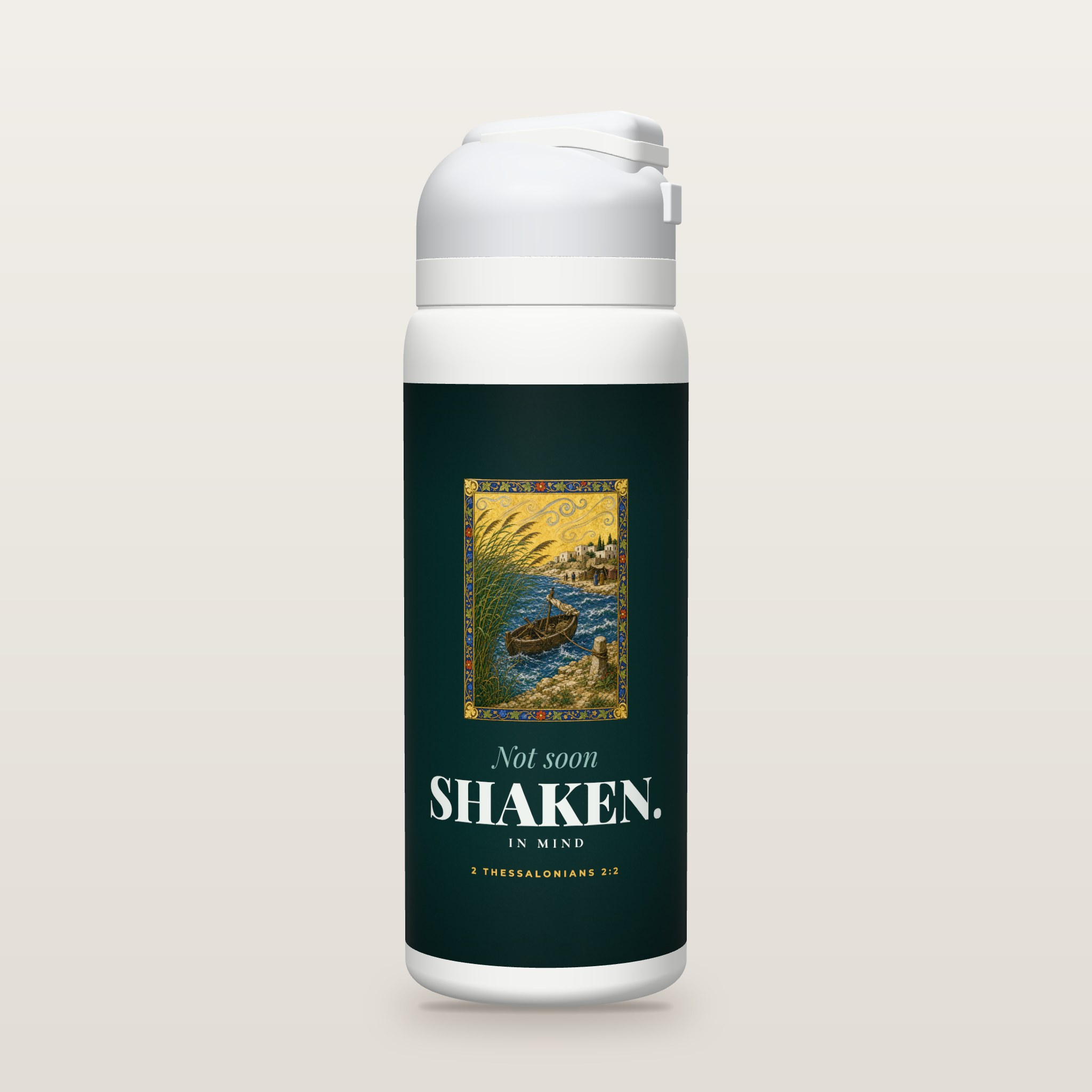 Not Soon Shaken study bottle