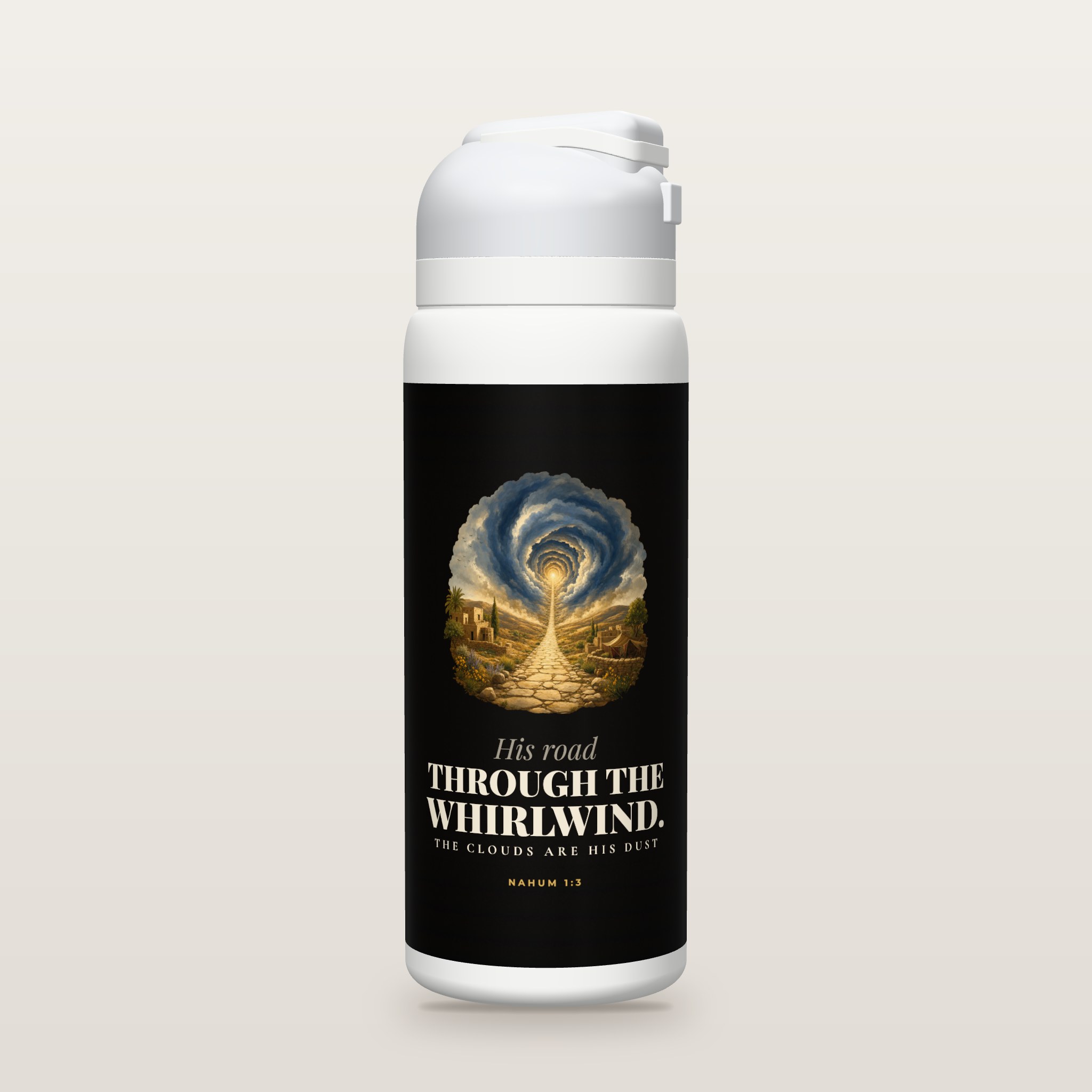 Through the Whirlwind study bottle