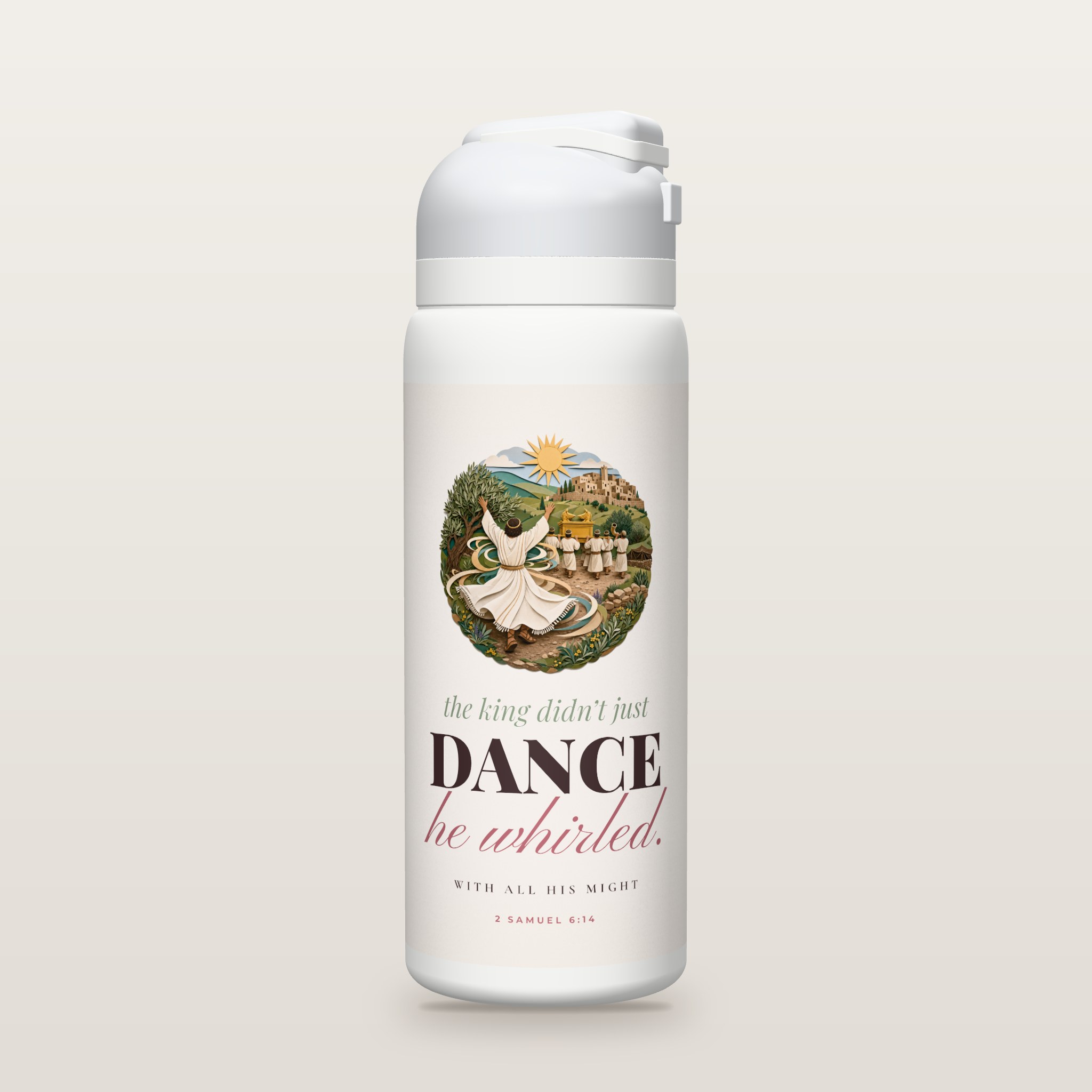 The Whirling King study bottle