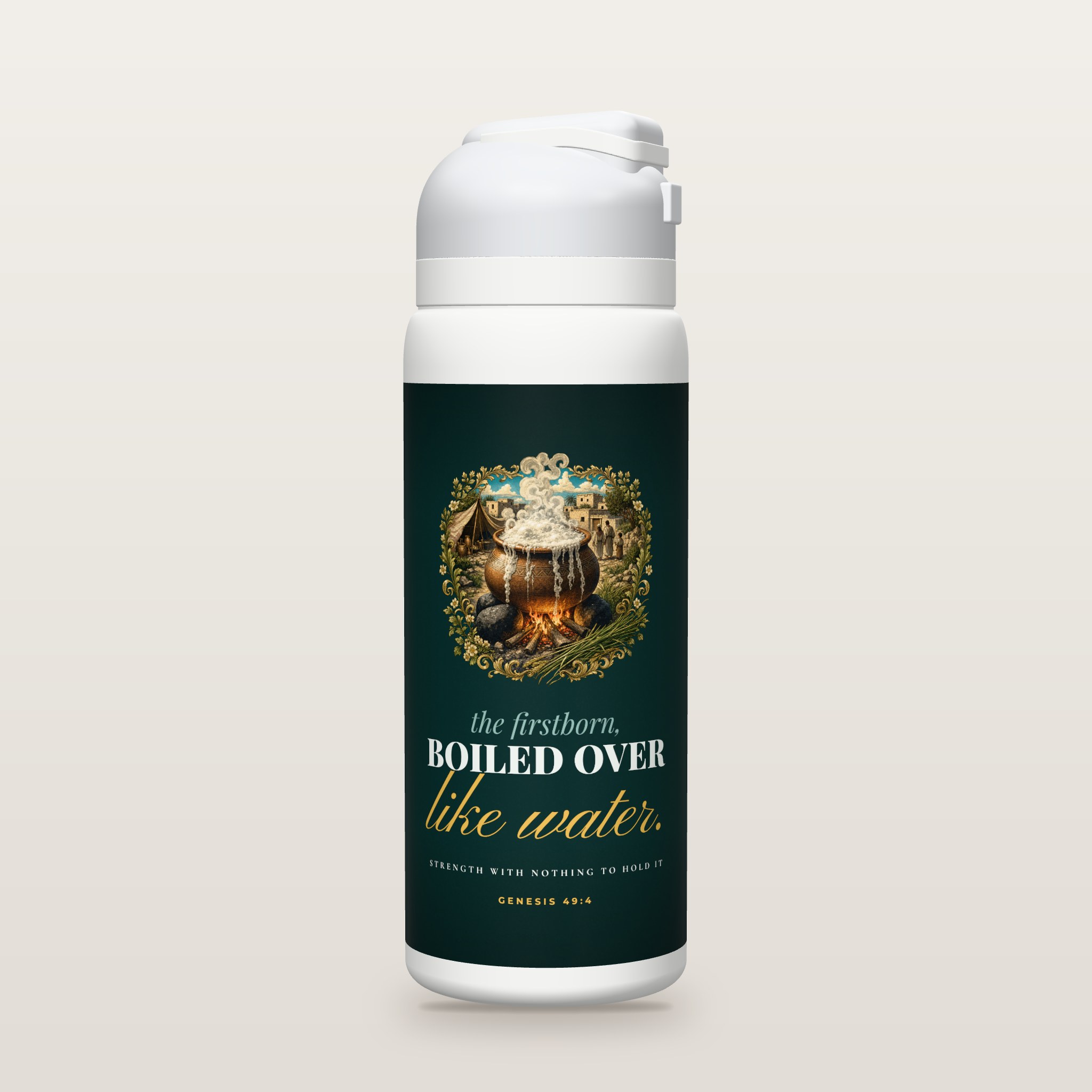 Unstable as Water study bottle